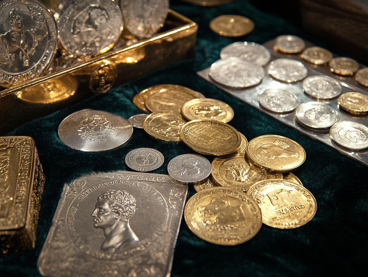 Image illustrating benefits of owning physical precious metals