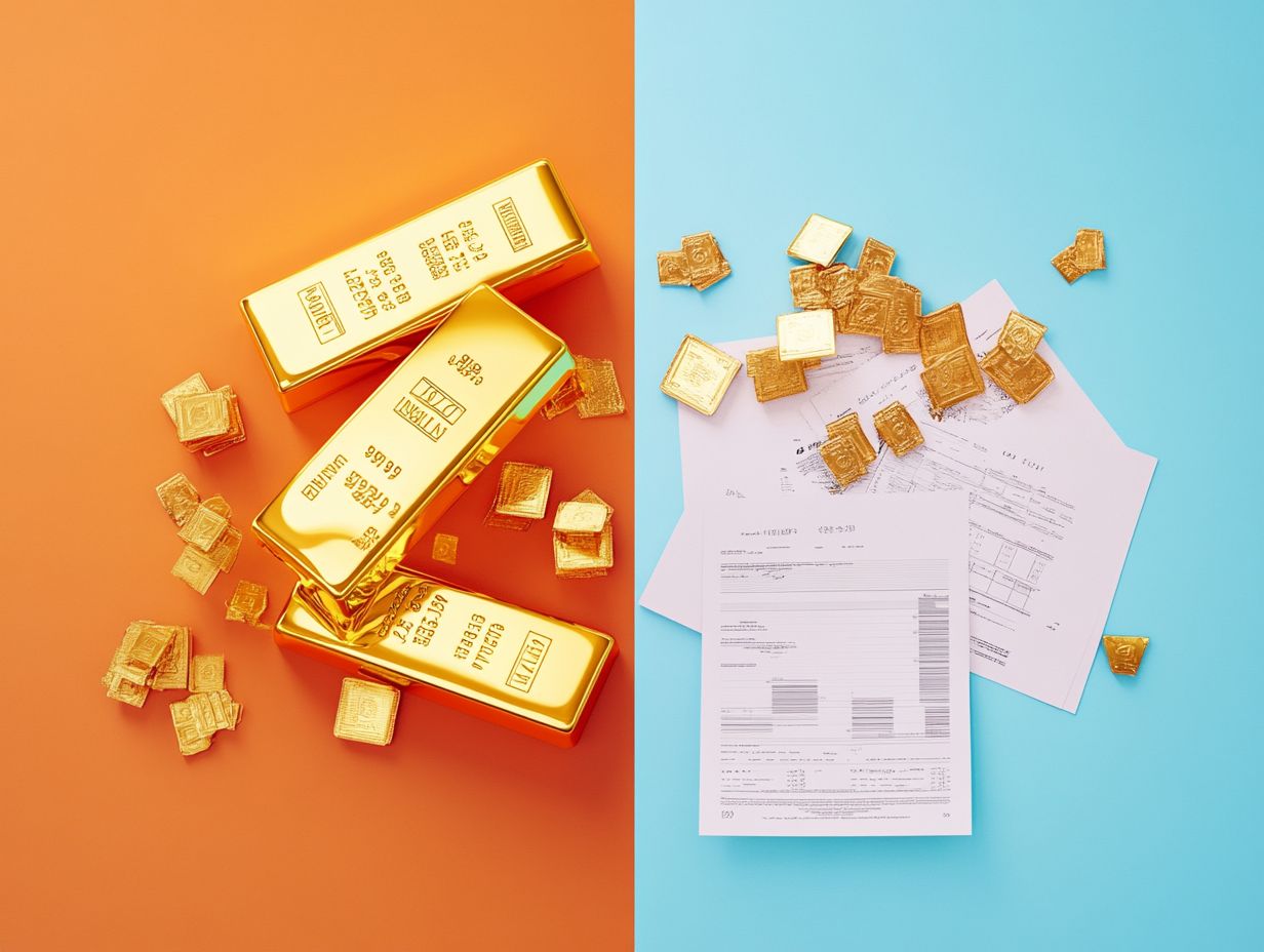 Comparison of Physical and Paper Assets Investing