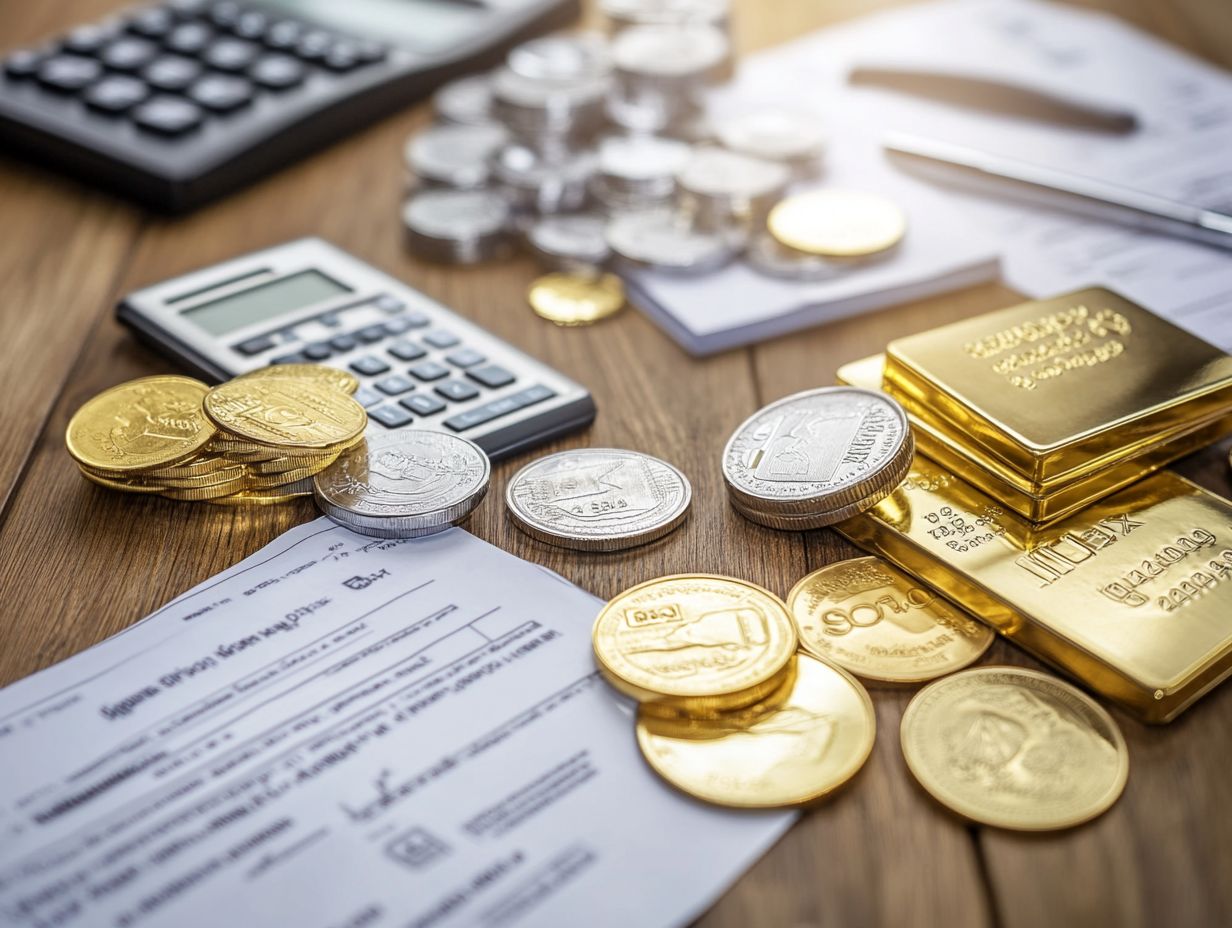 Infographic on Avoiding Common Tax Mistakes in Precious Metals Investment