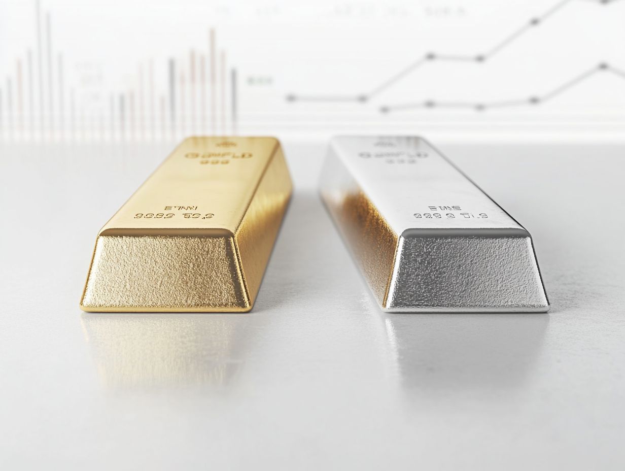 Comparison of platinum and gold investments