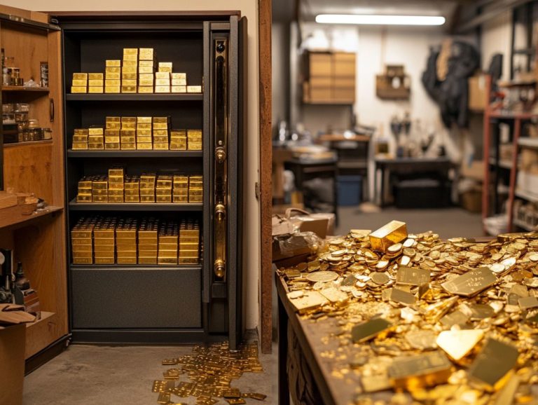 DIY Gold Storage: Pros and Cons