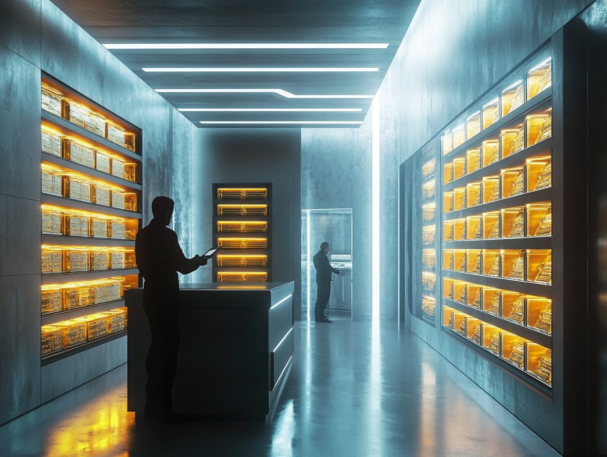 Overview of Different Types of Storage Options for Precious Metals