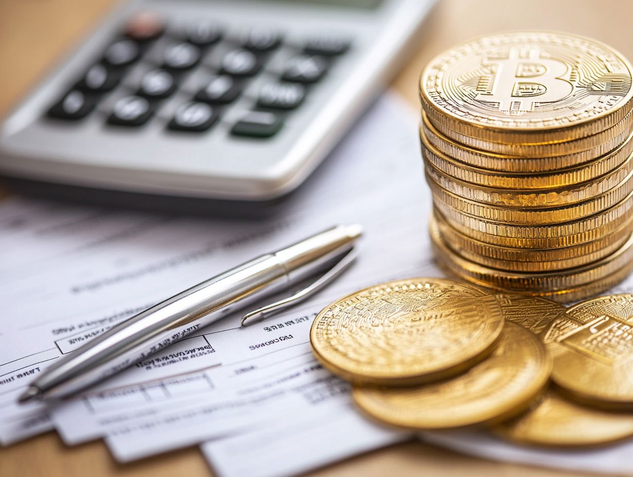 Visual representation of key takeaways on precious metals and taxes