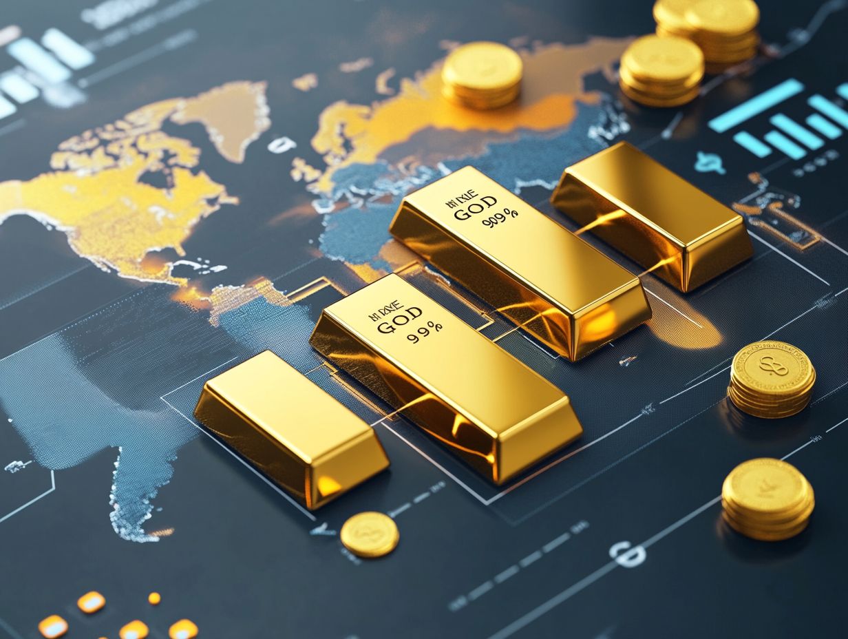 Infographic summarizing key takeaways on gold demand