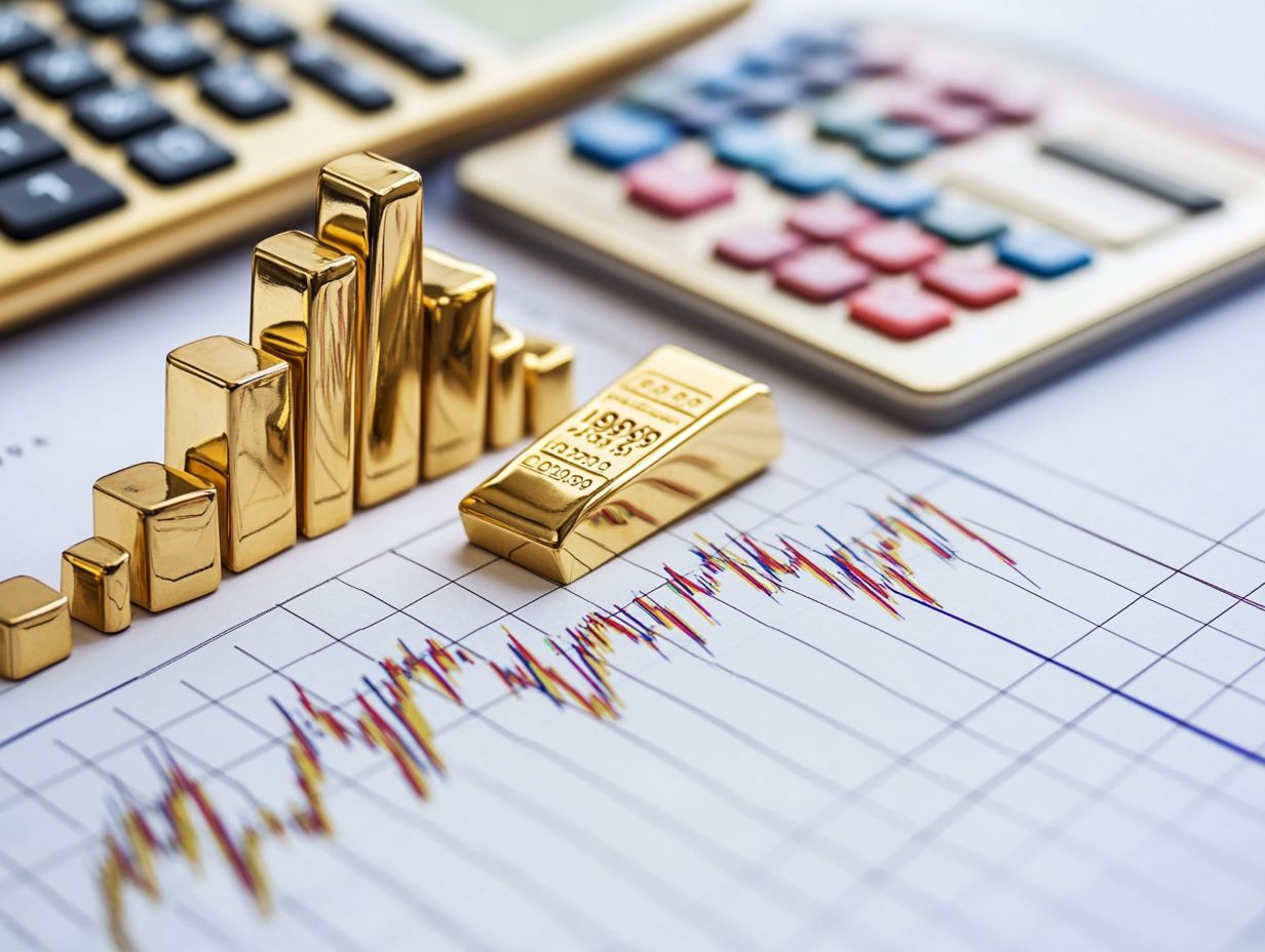 What is correlation analysis for gold and silver?