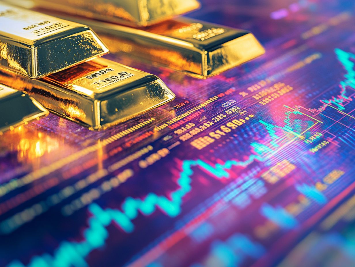 Insightful graphic on gold investment options