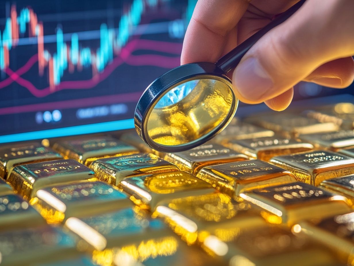 An infographic explaining gold market sentiment and its importance to investors.