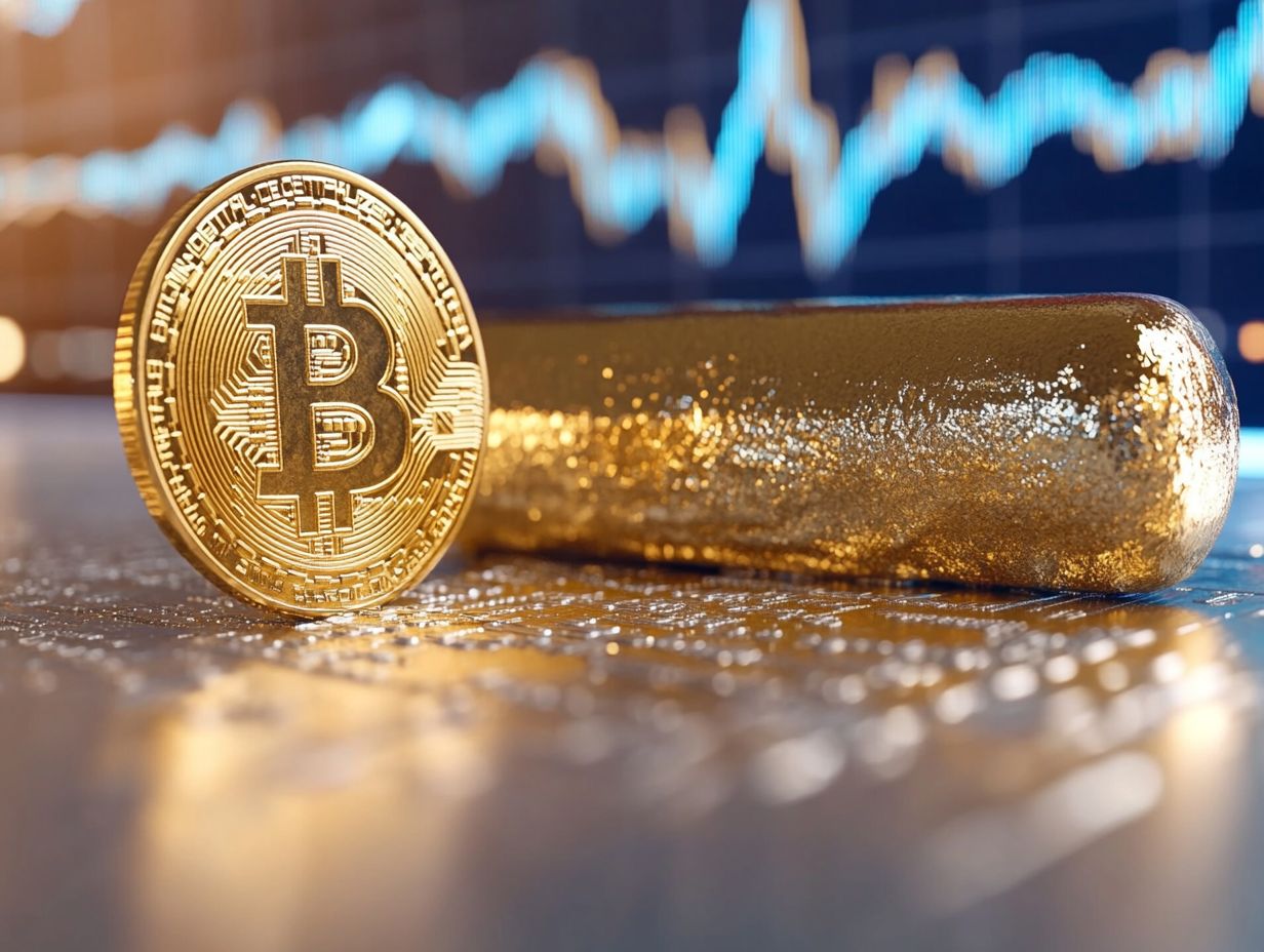 Comparison of Gold and Bitcoin Market Trends