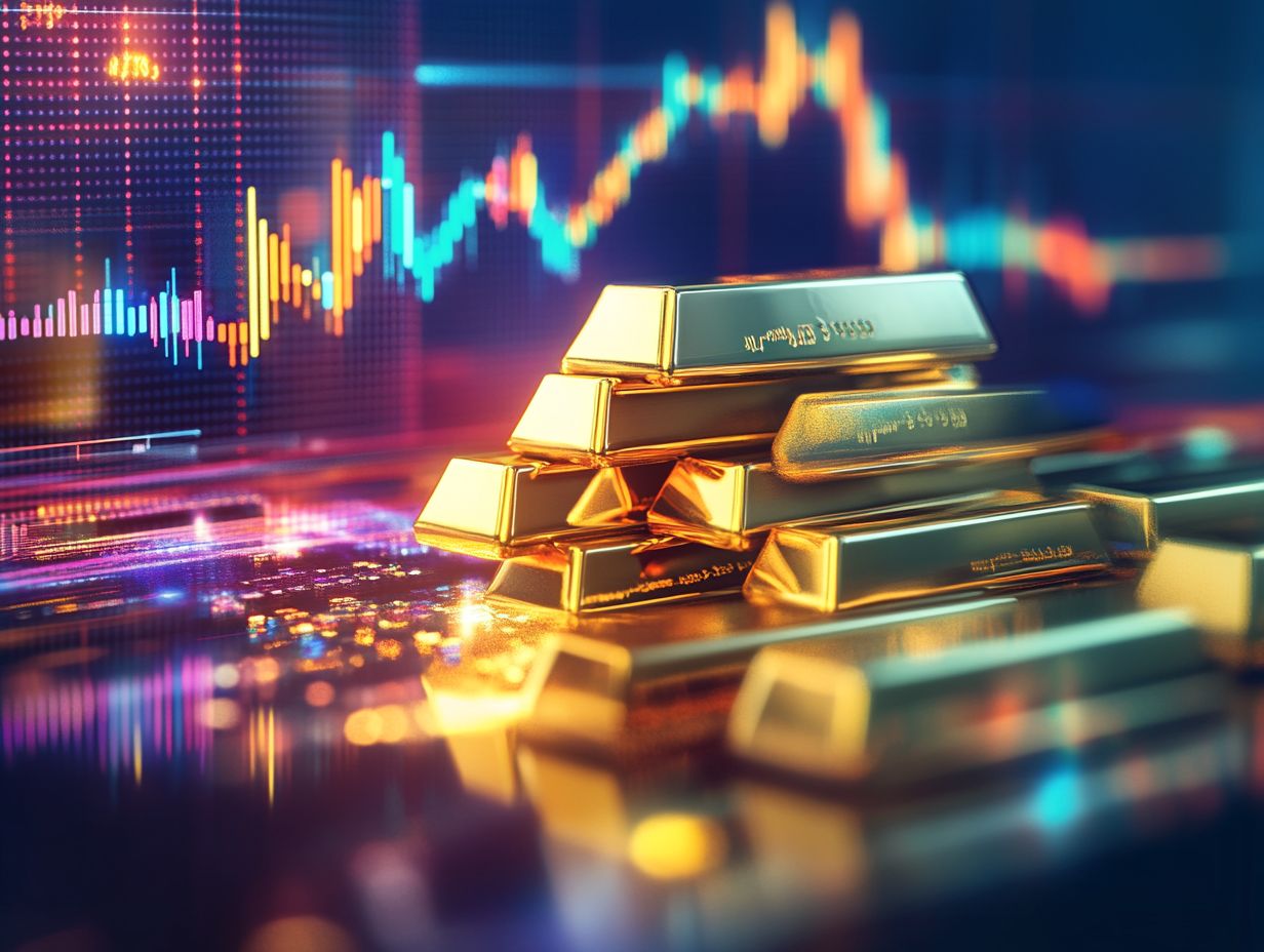 How does gold differ from other investments in a diversified portfolio?