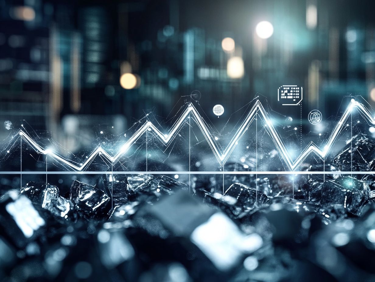 Visual Representation of Key Economic Indicators Affecting Silver Prices