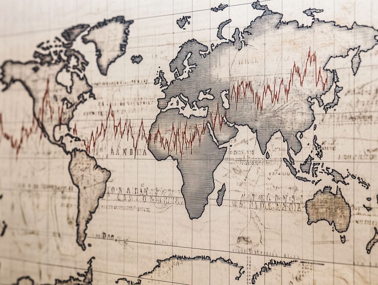 Infographic showing how global events impact palladium prices