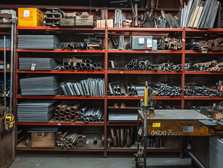 How to Create a Metal Inventory for Storage