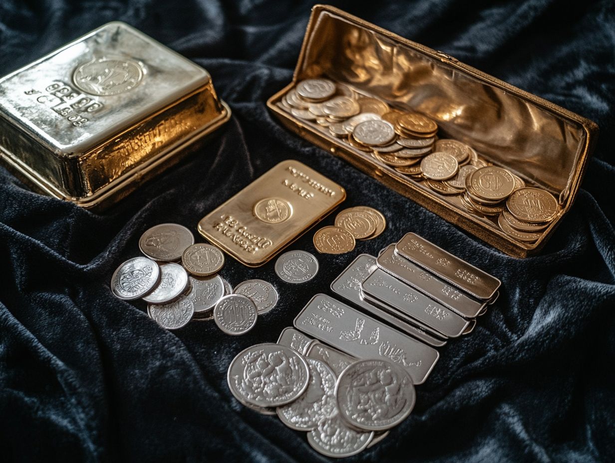 Image depicting Frequently Asked Questions about precious metals.