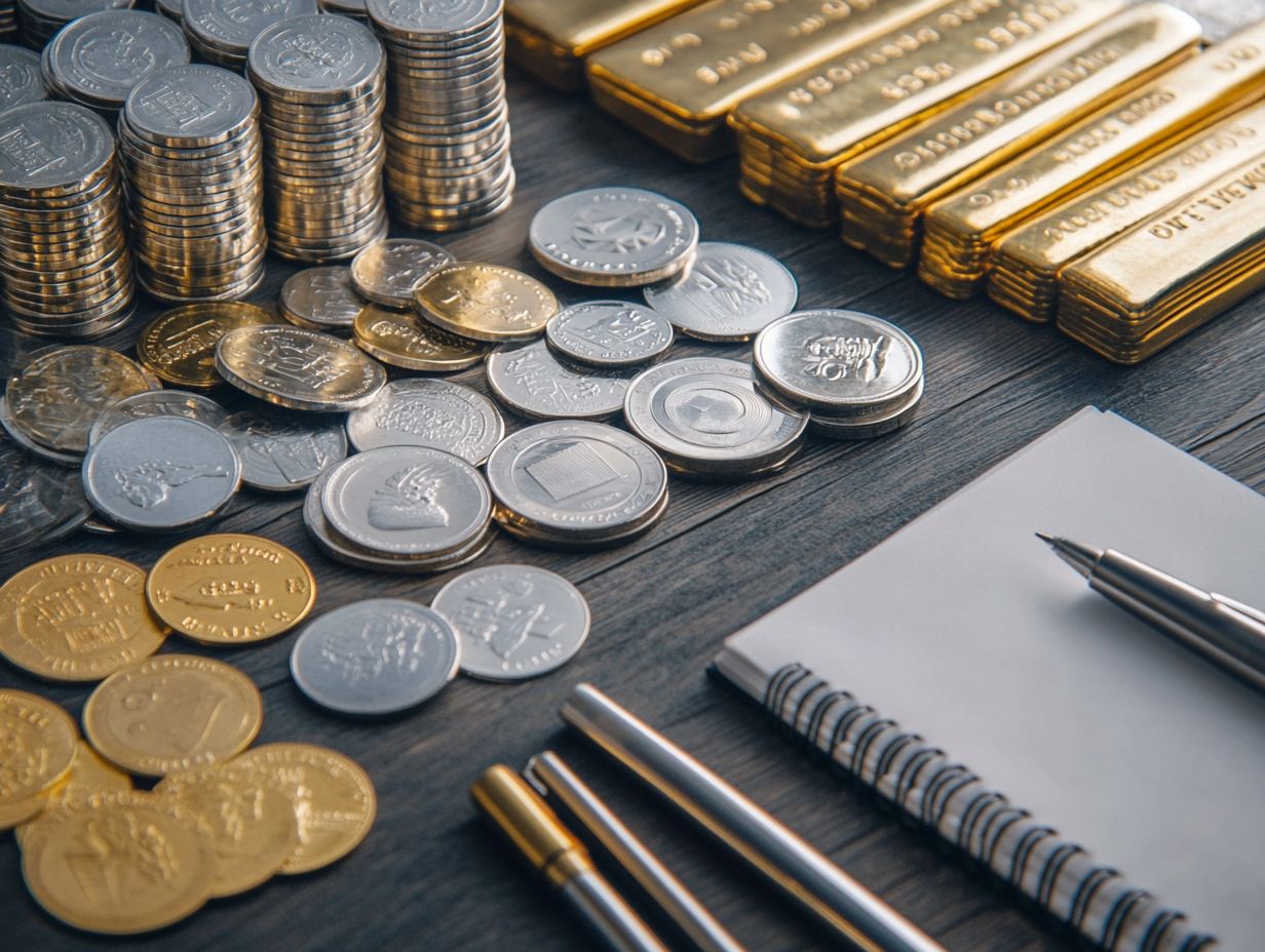 Diverse precious metals portfolio