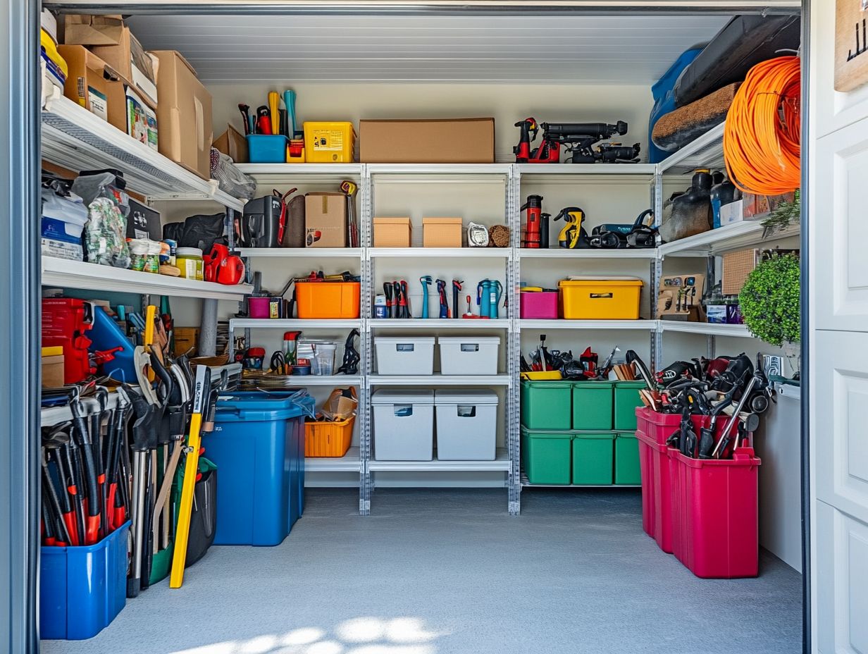 Why is it important to have a secure home storage area?