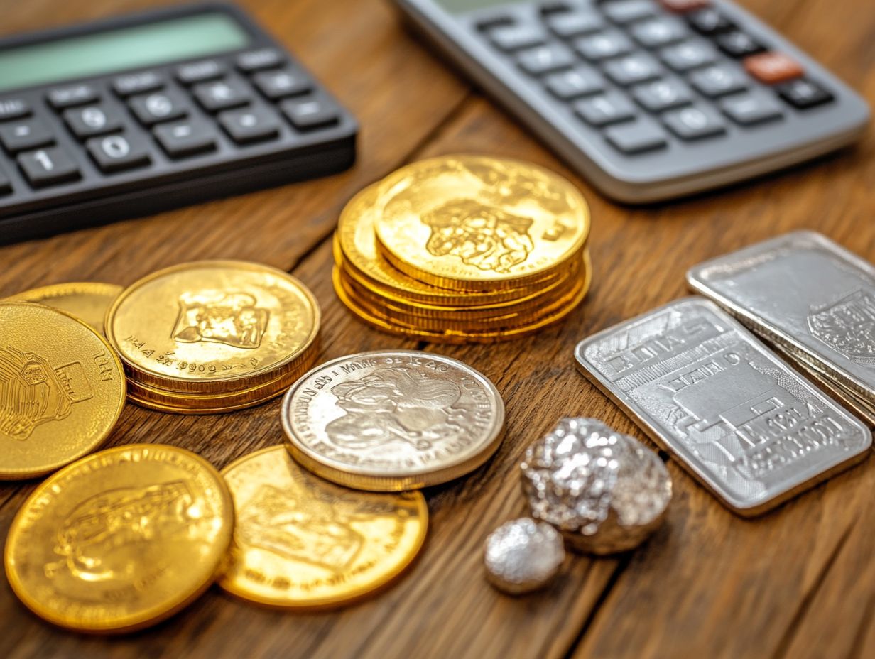 Tax rules for precious metals