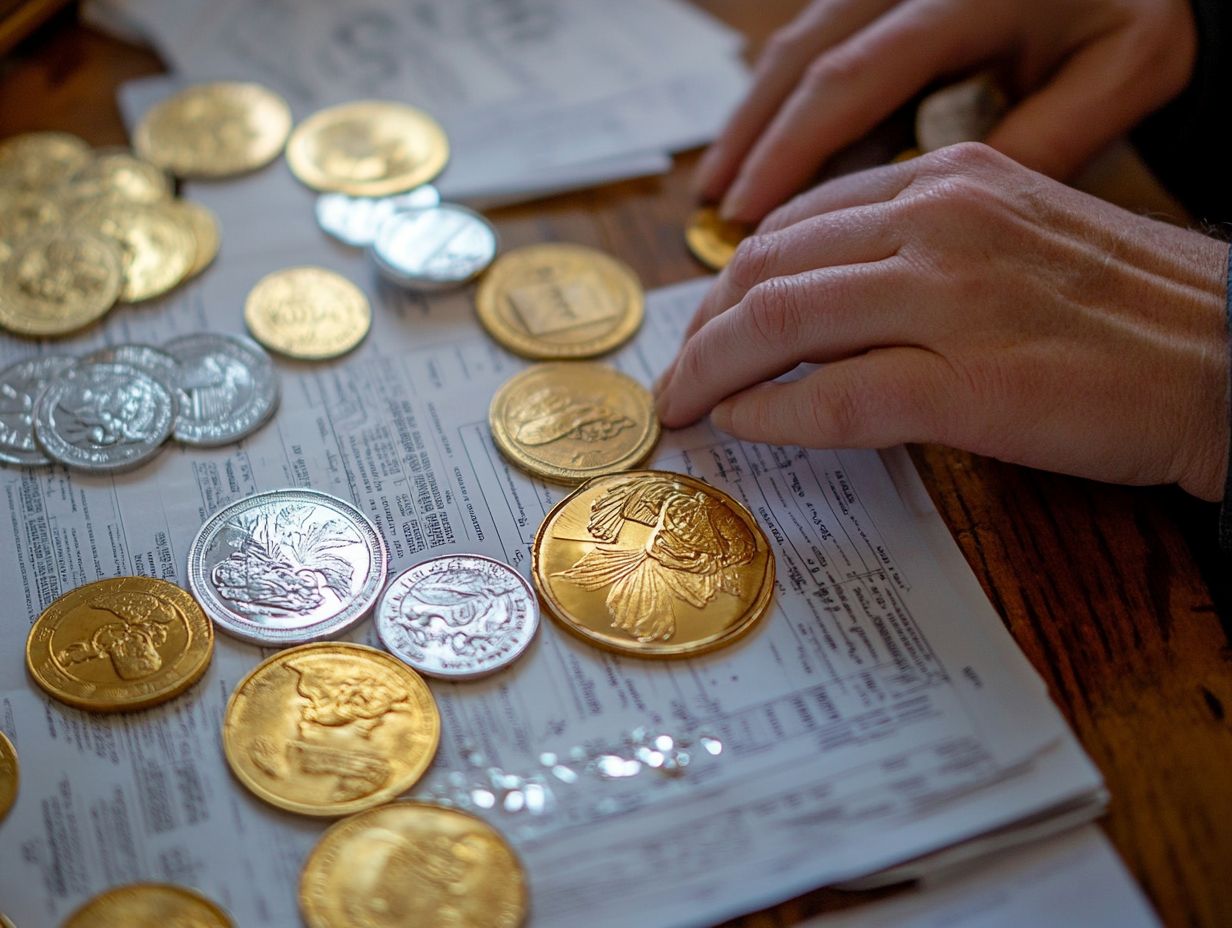 What are precious metals and why do they require taxes to be paid on their sales?