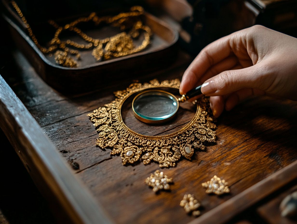 How to Identify and Evaluate Antique Gold