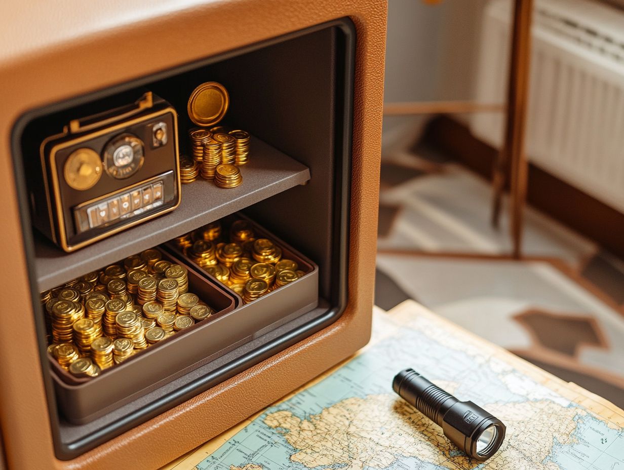 Benefits of storing precious metals securely at home.