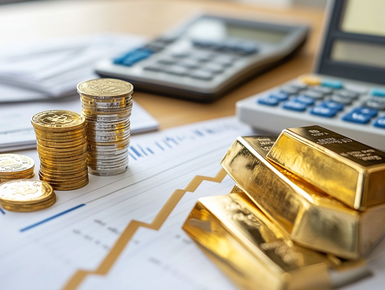 What is the effect of inflation on precious metals taxation?