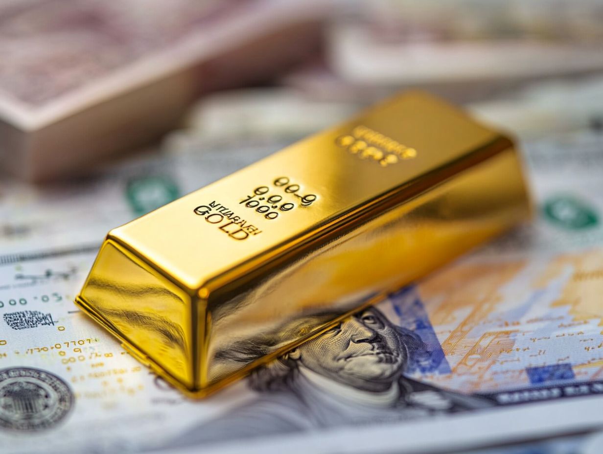 How does gold act as a hedge against inflation?