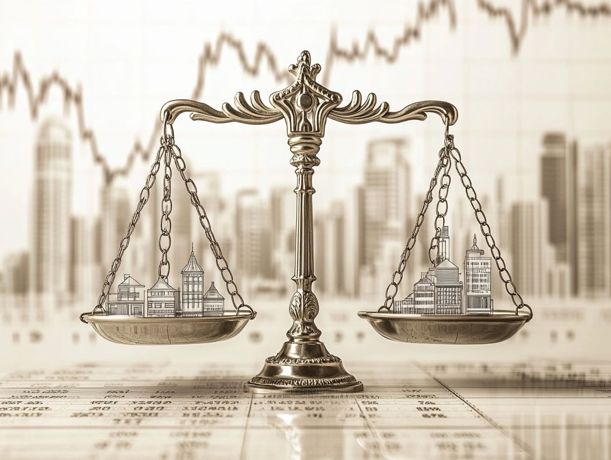 Illustration explaining the role of diversification in investment success.