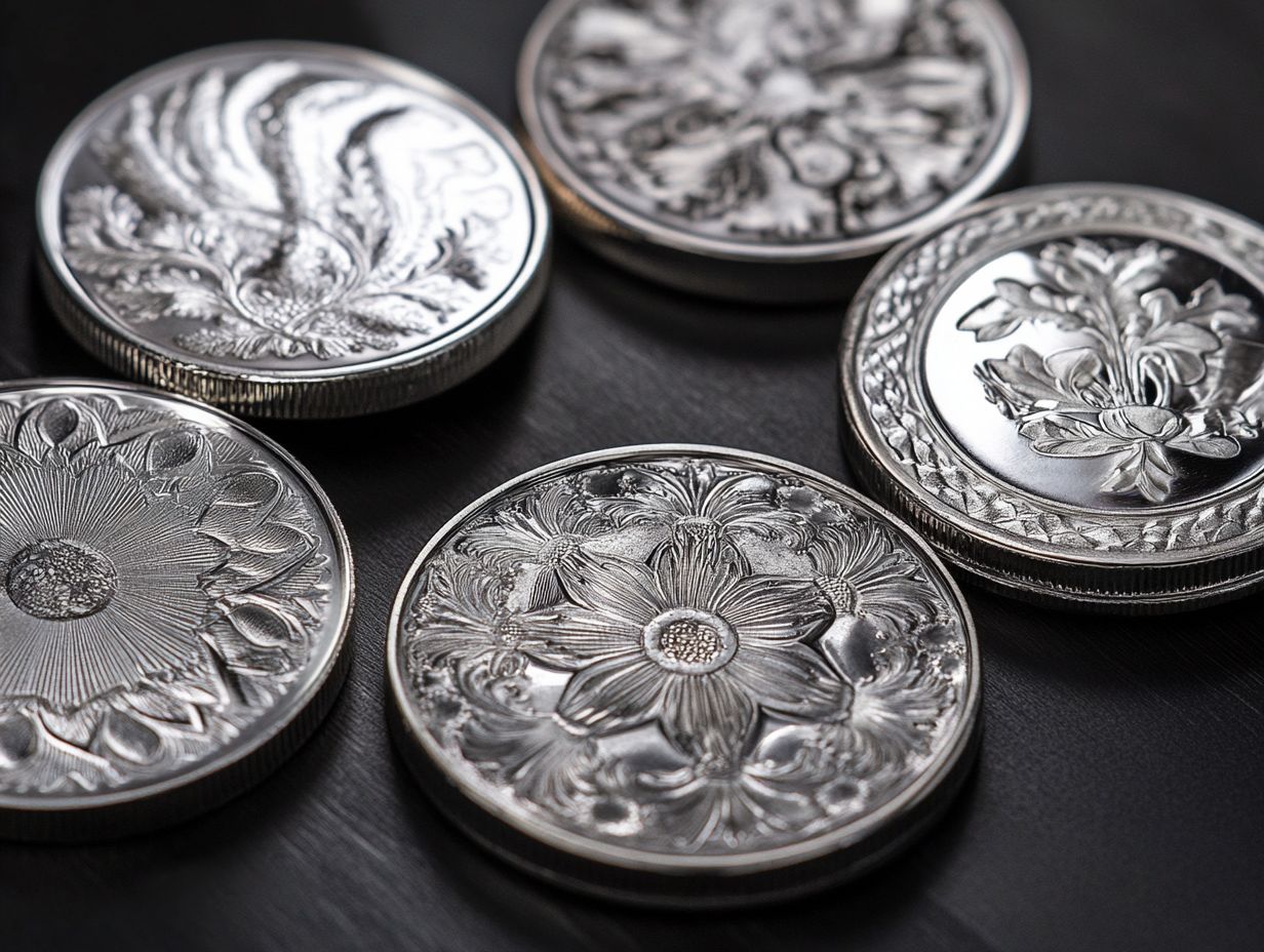 Infographic of Key Takeaways for Investing in Silver Coins