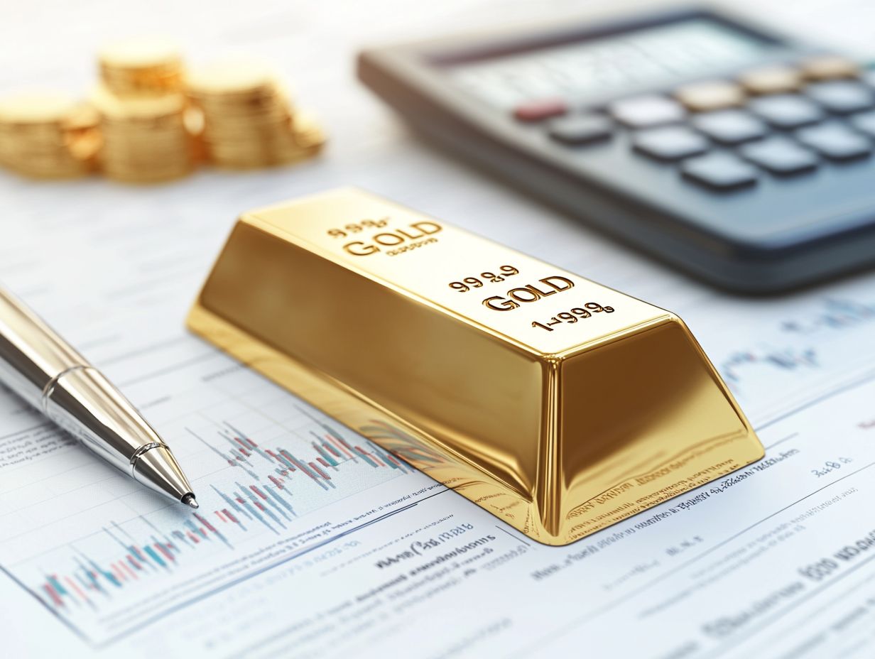 What is leverage in gold trading?