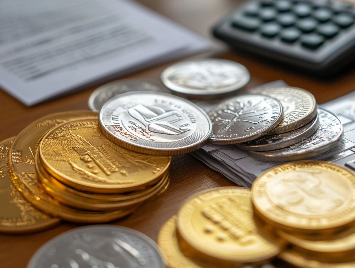 Visual Representation of Key Takeaways About Tax Credits on Precious Metals