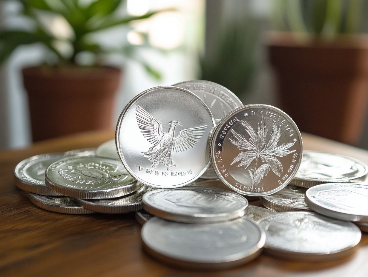 An overview of different types of silver investments