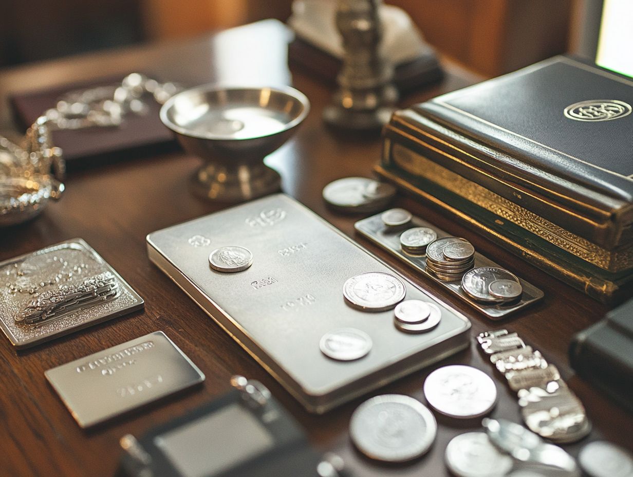 What are the Different Types of Silver Investments?