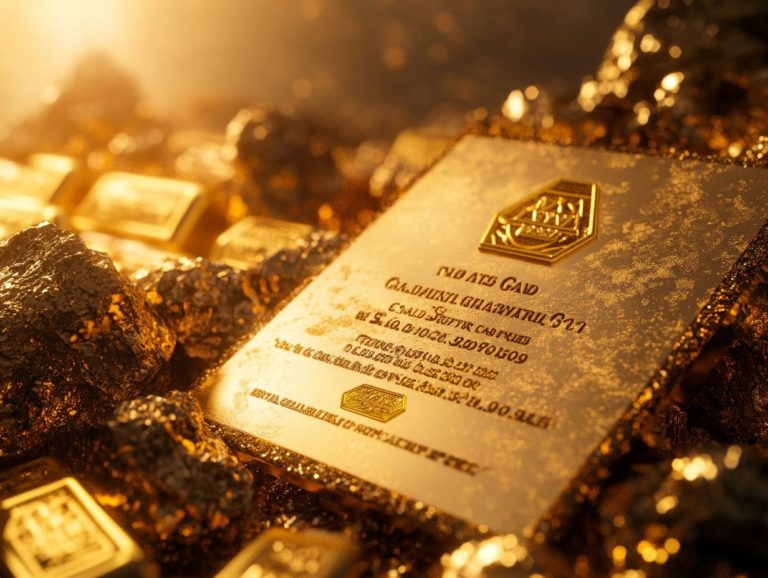 What is a Certificate of Authenticity for Gold?