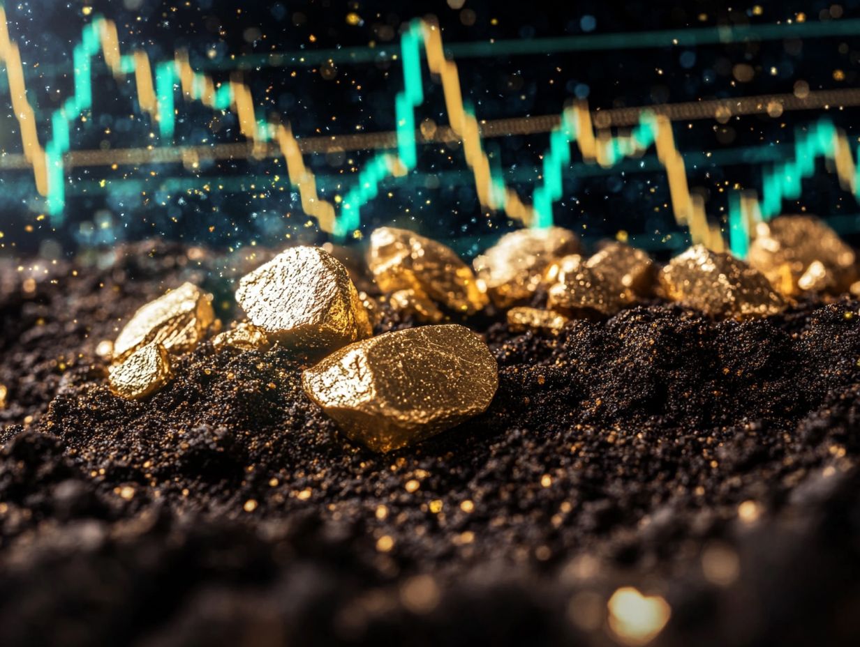 What are the benefits of investing in gold mining stocks?